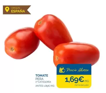 Oferta de Origen - Tomate Pera por 1,69€ en Cash Ecofamilia