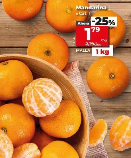 Oferta de Mandarina por 1,79€ en Dia