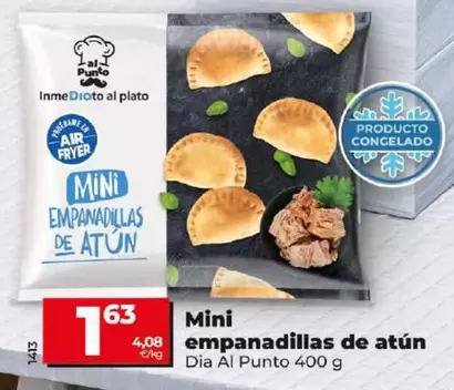 Oferta de Dia Al Punto - Mini Empanadillas De Atun por 1,63€ en Dia