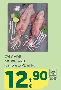 Oferta de Calamar Sahariano por 12,9€ en HiperDino