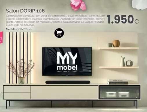 Oferta de My - Salon Dorip 106 por 1950€ en MyMobel