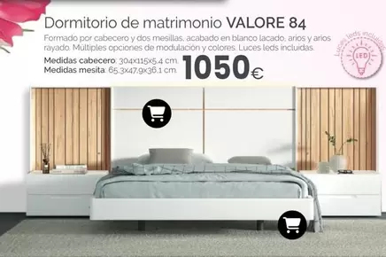 Oferta de Valor - Dormitorio De Matrimonio por 1050€ en MyMobel