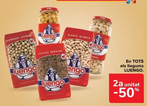 Oferta de Luengo - En Tots Els Legums en Carrefour Market