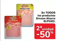 Oferta de Elpozo - En Todos Los Productos Envase Ahorro en Carrefour Market