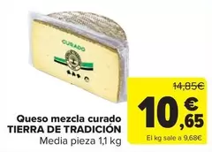 Oferta de Queso Mezcla Curado por 10,65€ en Carrefour Market