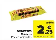 Oferta de Donettes - Clasicos por 2,25€ en Carrefour Market