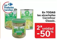 Oferta de Carrefour - En Todas Las Alcachofas Classic en Carrefour Market