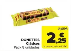 Oferta de Donettes - Clasicos por 2,25€ en Carrefour Market