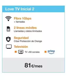 Oferta de Orange - Tarifas Internet en Orange