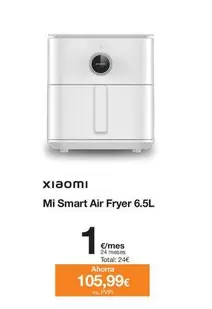 Oferta de Xiaomi - Mi Smart Air Fryer 6.5L por 105,99€ en Orange