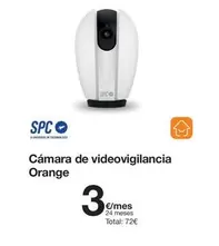 Oferta de Spc - Cámara De Videovigilancia Orange por 72€ en Orange