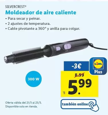 Oferta de SilverCrest - Moldeador De Aire Caliente por 5,99€ en Lidl