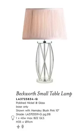 Oferta de Beachworth Small Table Lamp en Laura Ashley