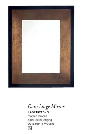 Oferta de Cara Large Mirror en Laura Ashley