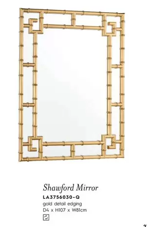 Oferta de Shauford Mirror en Laura Ashley