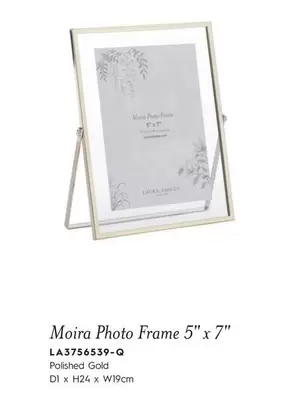 Oferta de Moira Photo Frame 5" X 7" en Laura Ashley