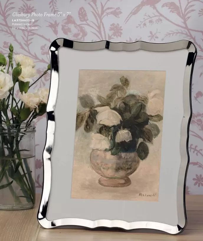Oferta de Glasbury Photo Frame 5" X 7"  en Laura Ashley