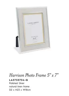 Oferta de Harrison Photo Frame   en Laura Ashley