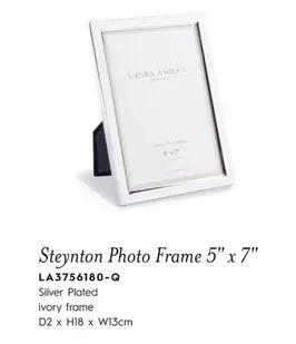 Oferta de Silver - Photo Frame 5" X 7" en Laura Ashley