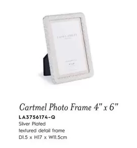Oferta de Cartmel Photo Frame 4" X 6" en Laura Ashley