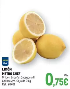 Oferta de Chef - Limón por 0,75€ en Makro