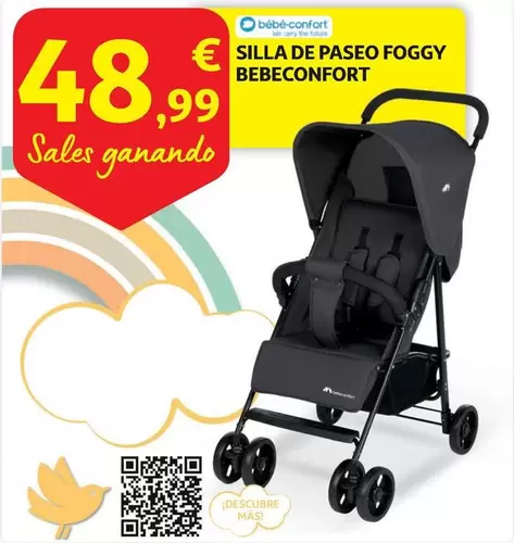 Oferta de Bebé Confort - Silla De Paseo Foggy Bebeconfort por 48,99€ en Alcampo