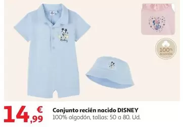 Oferta de Disney - Conjunto Recien Nacido por 14,99€ en Alcampo