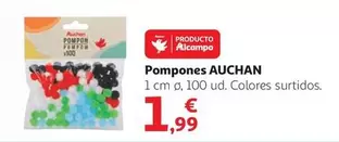 Oferta de Auchan - Pompones por 1,99€ en Alcampo