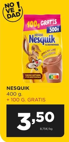 Oferta de Nestlé - Nesquik por 3,5€ en Alimerka