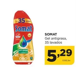 Oferta de Somat - Gel Antigrasa por 5,29€ en Alimerka