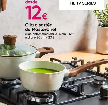 Oferta de MasterChef - Olla O Sarten De por 12€ en Pepco