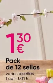 Oferta de My - Pack De 12 Sello por 1,3€ en Pepco