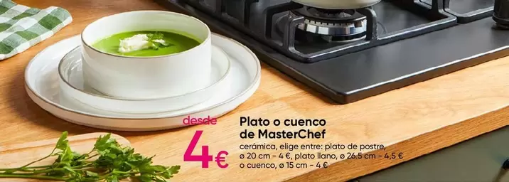 Oferta de MasterChef - Plato O Cuenco De por 4€ en Pepco