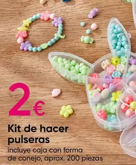 Oferta de Conejo - Kit De Hacer Pulseras en Pepco