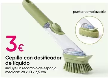 Oferta de Cepillo Con Dosificador De Liquido en Pepco