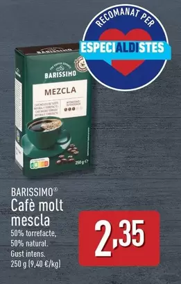 Oferta de Barissimo - Cafe Molt Mescla por 2,35€ en ALDI