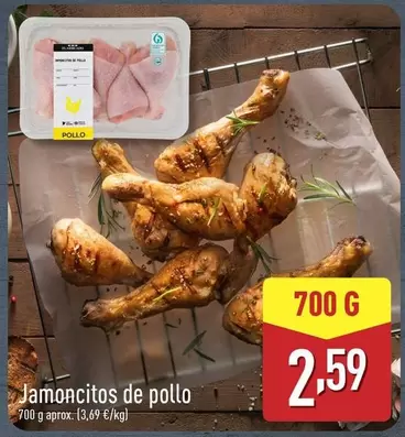 Oferta de Jamoncitos De Pollo por 2,59€ en ALDI