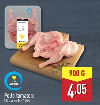 Oferta de Pollo Tomatero por 4,05€ en ALDI