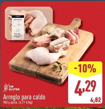 Oferta de Arreglo Para Caldo por 4,29€ en ALDI