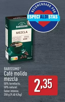 Oferta de Barissimo - Cafe Molido Mezcla por 2,35€ en ALDI