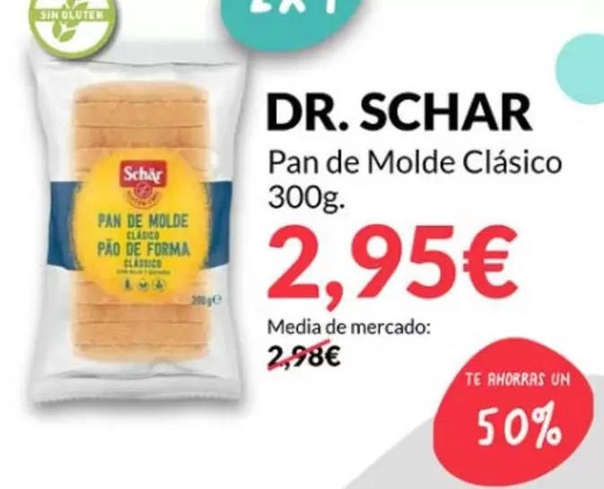 Oferta de Schär - Pan De Molde Clasico por 2,95€ en PrimaPrix