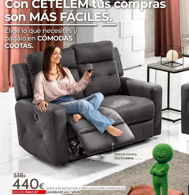 Oferta de Mesa De Pollo Con 2 RecicladoRES Manuales por 440€ en Mondo Convenienza