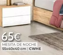 Oferta de Mesita De Noche por 65€ en Mondo Convenienza