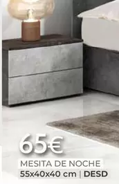 Oferta de Mesita De Noche por 65€ en Mondo Convenienza