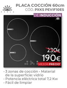 Oferta de Placa Coccion 60cm por 190€ en Mondo Convenienza
