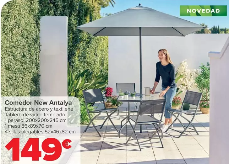 Oferta de Comedor New Antalya por 149€ en Carrefour