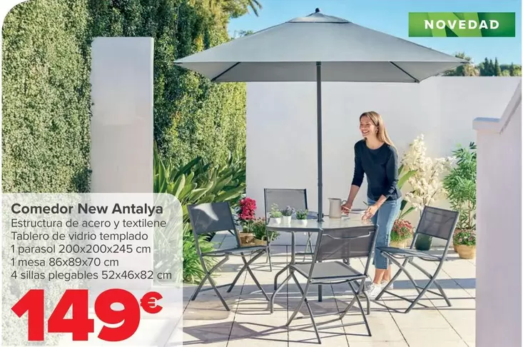 Oferta de Comedor New Antalya por 149€ en Carrefour