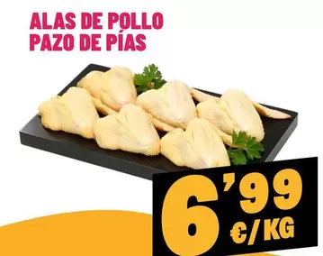 Oferta de Alas De Pollo Pazo De Pias por 6,99€ en Ahorramas