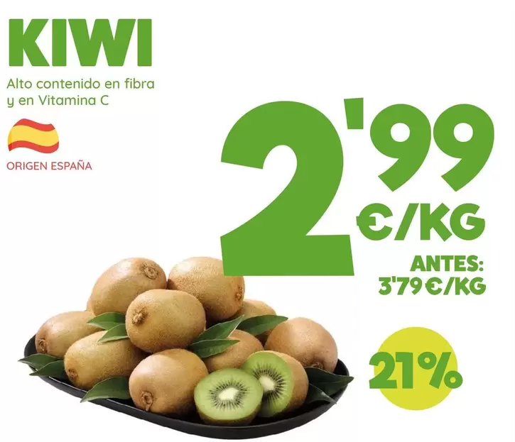 Oferta de Kiwi por 2,99€ en Ahorramas