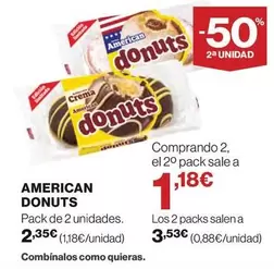 Oferta de Donuts - American por 2,35€ en Hipercor